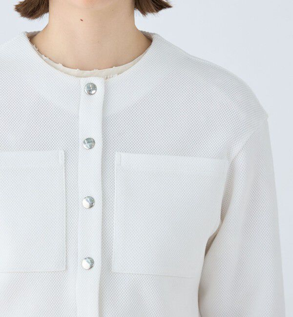 Ballsey「イギージャージー ショートカーディガン」|カーディガン|