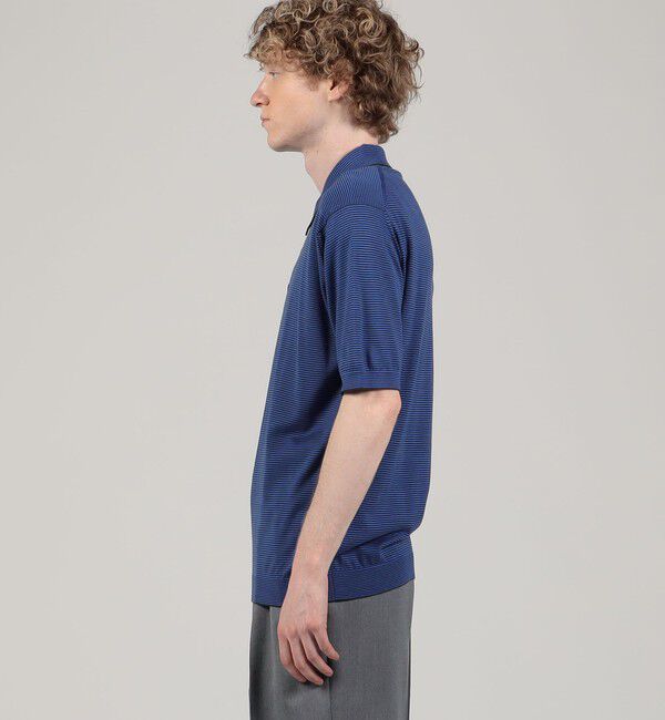 TOMORROWLAND BUYING WEAR「JOHN SMEDLEY KYSON 30G EASY FIT ニットポロシャツ」|ニット・セーター|