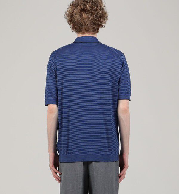 TOMORROWLAND BUYING WEAR「JOHN SMEDLEY KYSON 30G EASY FIT ニットポロシャツ」|ニット・セーター|