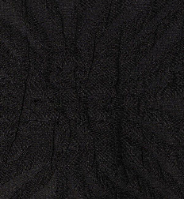 Ballsey「フラワージャカード ツイストスリーブブラウス」|シャツ・ブラウス|