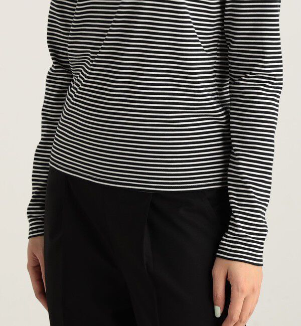 Edition「ボーダー ロングスリーブカットソー」|Tシャツ・カットソー|