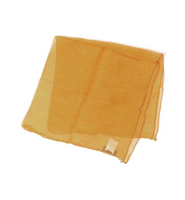 TOMORROWLAND GOODS「REGAGLIA シルク スカーフ」|バンダナ・スカーフ|25 イエロー