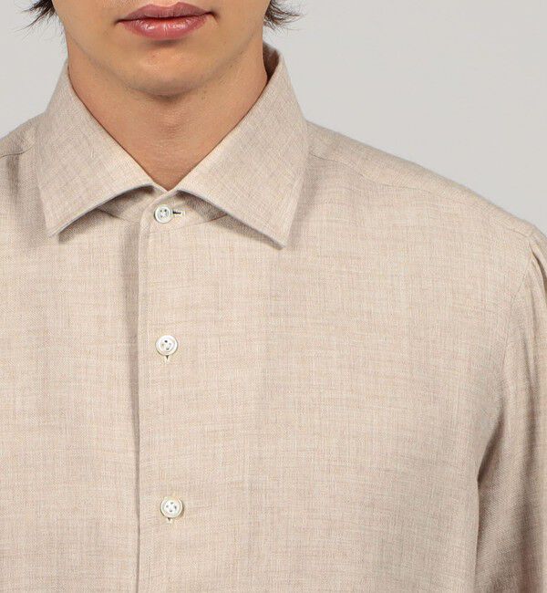 TOMORROWLAND BUYING WEAR「【別注】Maria Santangelo コットンウール ワンピースカラーシャツ」|シャツ・ブラウス|