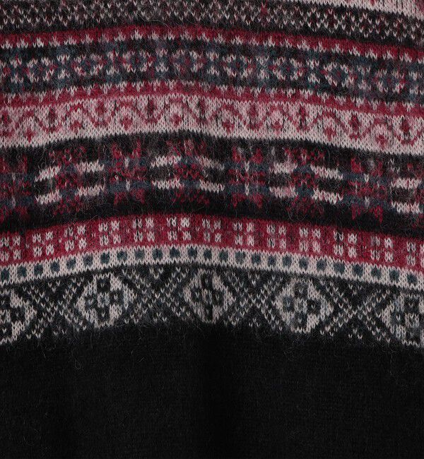 TOMORROWLAND MENS「TOOMRROWLAND tricot ナイロンモヘヤウール フェアアイルジャガード カーディガン」|カーディガン|