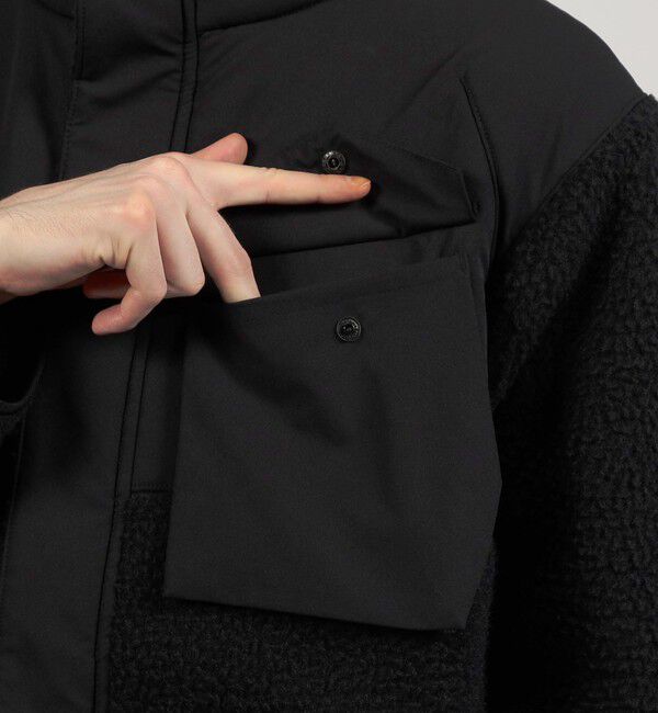 TOMORROWLAND BUYING WEAR「DESCENTE ALLTERRAIN SHAGGY BOA FLEECE JACKET」|ブルゾン・スタジャン|