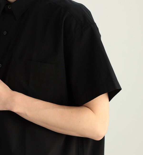 Edition「オーガニックタイプライターハーフスリーブシャツ」|シャツ・ブラウス|