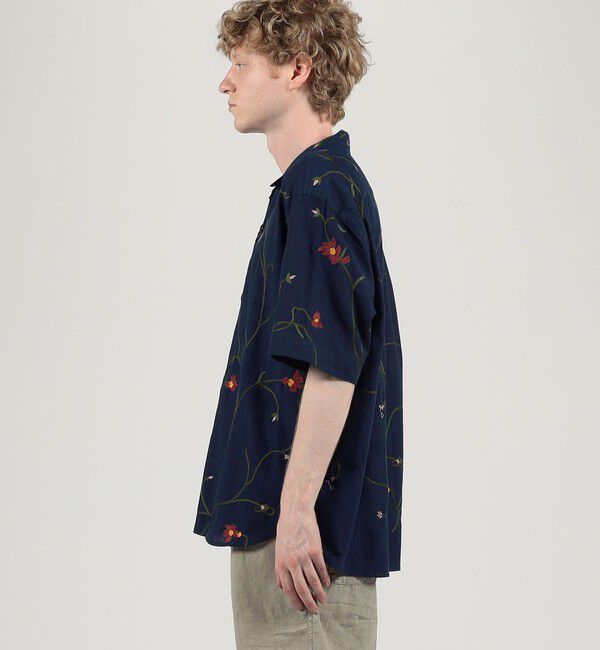 TOMORROWLAND BUYING WEAR「KARDO エンブロイダリー オープンカラーシャツ」|シャツ・ブラウス|