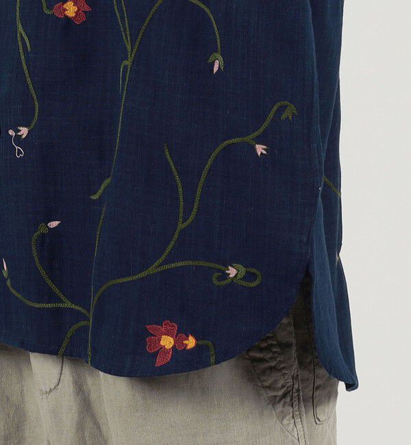 TOMORROWLAND BUYING WEAR「KARDO エンブロイダリー オープンカラーシャツ」|シャツ・ブラウス|