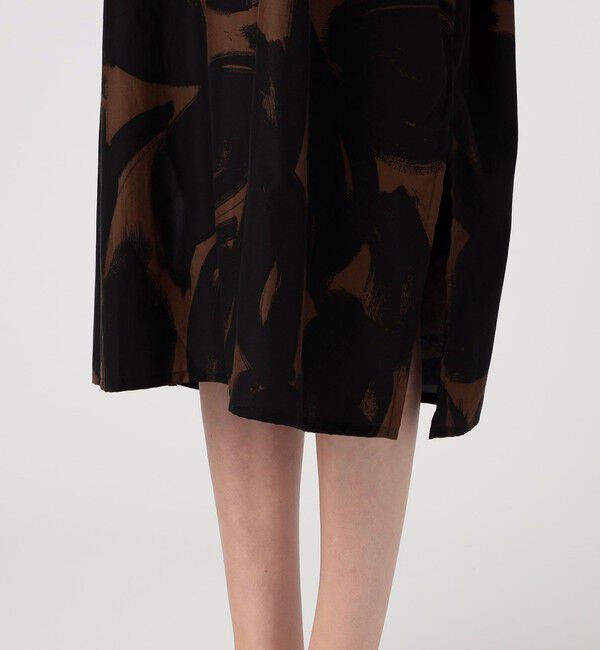 TOMORROWLAND GOODS「HAVERSACK ボタニカルプリントワンピース」|ワンピース|