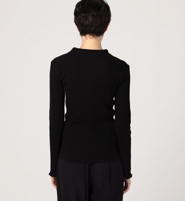 TOMORROWLAND GOODS「BASERANGE ISO コットンリブ シャツ」|カーディガン|