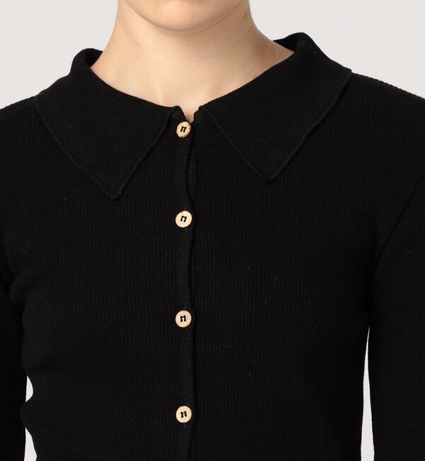 TOMORROWLAND GOODS「BASERANGE ISO コットンリブ シャツ」|カーディガン|