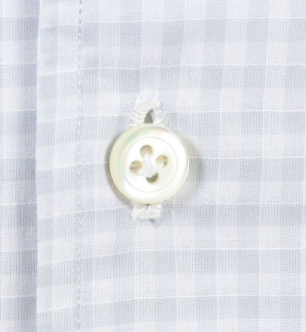 TOMORROWLAND BUYING WEAR「Maria Santangelo コットンワンピースカラー チェックシャツ」|シャツ・ブラウス|