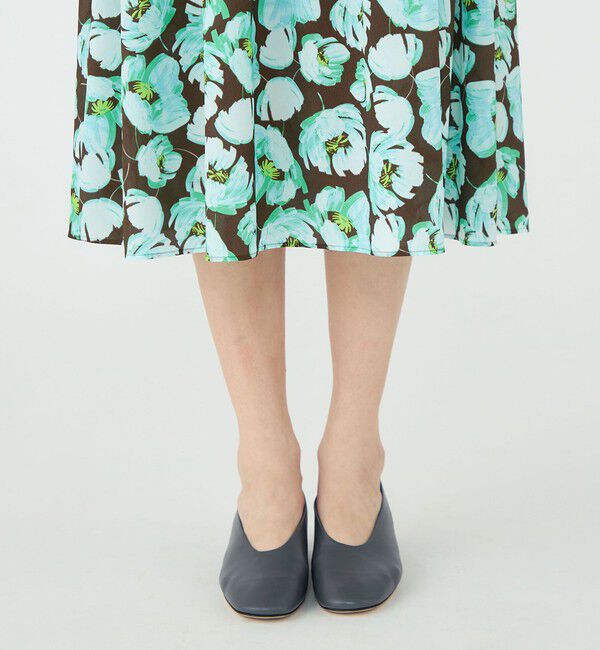 Ballsey「フェザリーフラワープリント ティアードワンピース」|ワンピース|