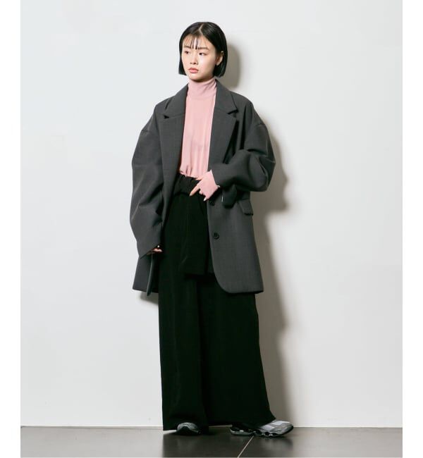  「《追加2》SHEER HIGH NECK TOP：カットソー」|Tシャツ・カットソー|