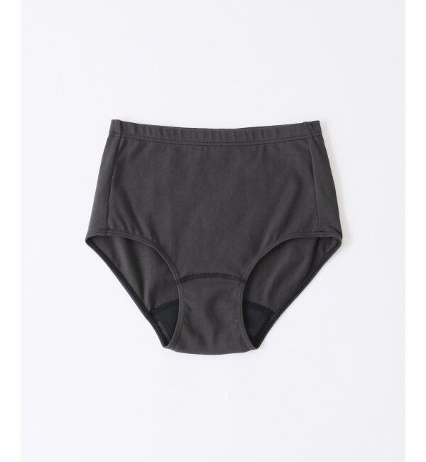 EMILYWEEK「【RESET】オーガニックコットン混 サニタリーショーツ（ブラック、ベージュ）」|インナー|