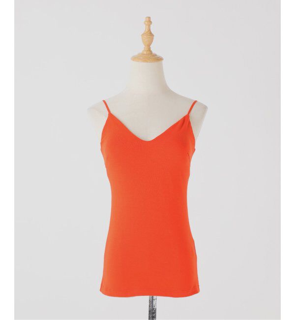 EMILYWEEK「【RESET】オーガニックコットン混 ブラキャミソール（オレンジレッド）」|インナー|