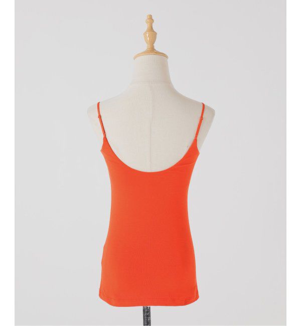 EMILYWEEK「【RESET】オーガニックコットン混 ブラキャミソール（オレンジレッド）」|インナー|
