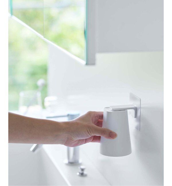 journal standard Furniture「《WEB限定》【tower/タワー】フィルムフック マグネットタンブラー」|トイレタリー・ランドリーグッズ|