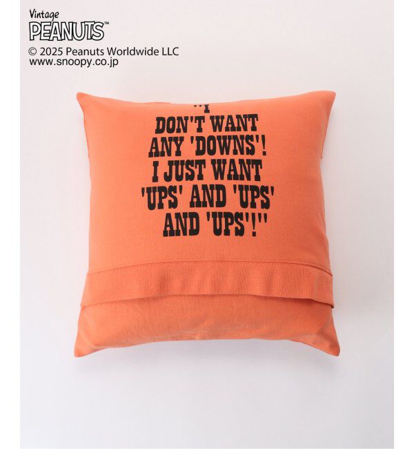 journal standard Furniture「【PEANUTS&times;SPORTS WEAR by JSF】別注 SWEAT CUSHION　クッションカバー」|クッション・クッションカバー|
