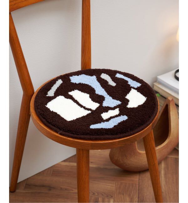 journal standard Furniture「TILE CHAIR PAD　チェアパッド」|その他|ブラウン