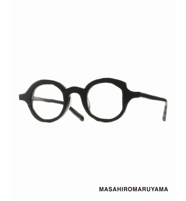 EYETHINK「【MASAHIRO MARUYAMA/マサヒロ マルヤマ】MM-0079 No.2 Black - Clear Optical」|メガネ|