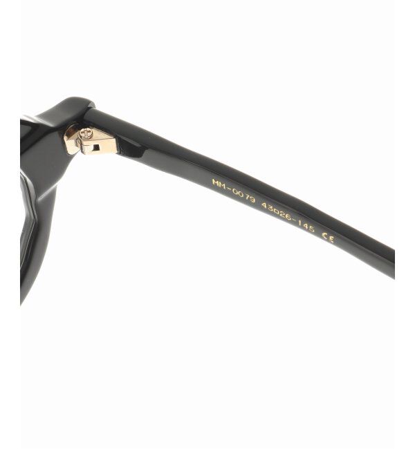 EYETHINK「【MASAHIRO MARUYAMA/マサヒロ マルヤマ】MM-0079 No.2 Black - Clear Optical」|メガネ|