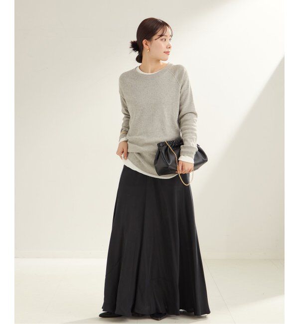 Plage「《追加》premiumフライス long Tシャツ」|Tシャツ・カットソー|