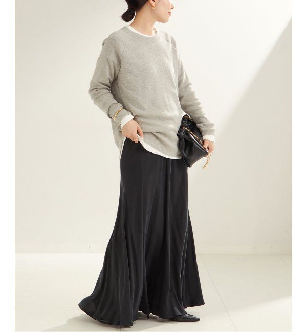 Plage「《追加》premiumフライス long Tシャツ」|Tシャツ・カットソー|