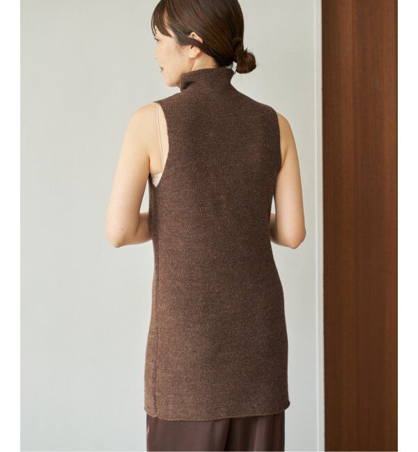 Plage「baby alpaca nuance タンク」|ニット・セーター|