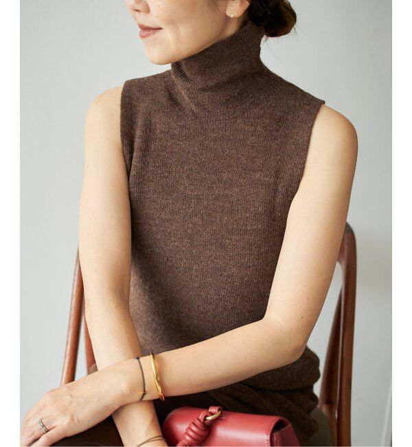 Plage「baby alpaca nuance タンク」|ニット・セーター|