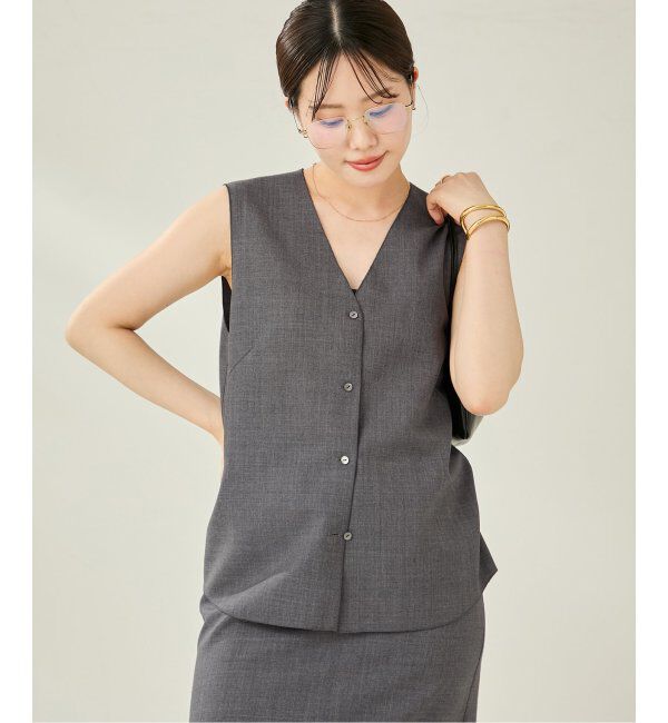 Plage「toropical ジレ」|その他|