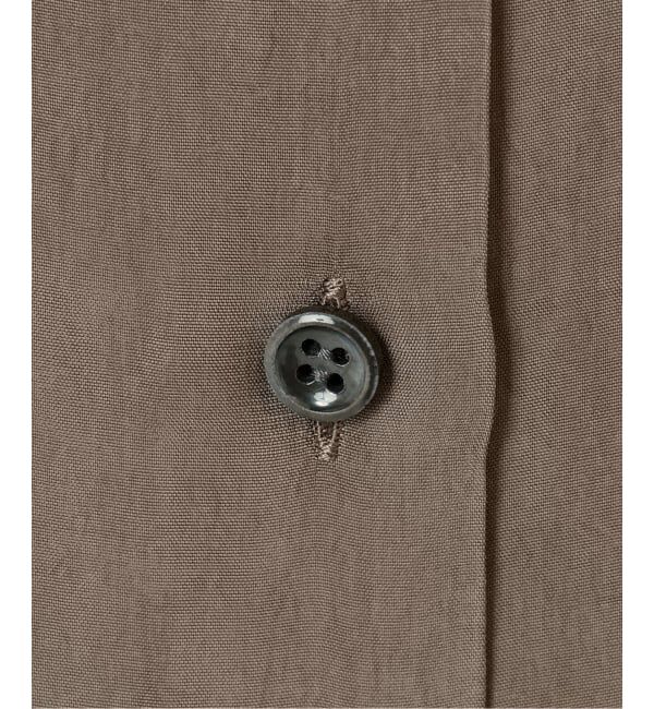 Plage「R&rsquo;IAM キュプラシャツワンピース」|ワンピース|