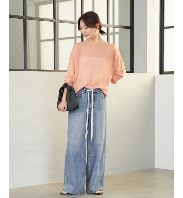 Plage「《追加》R&rsquo;IAM SUPER LOOSE デニム 4」|デニム|