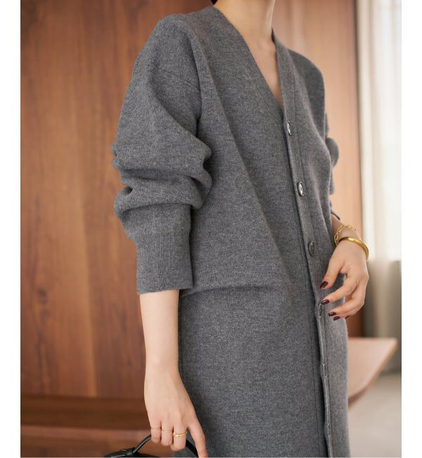 Knit cardigan ワンピース（Plage）｜ルミネのファッション通販