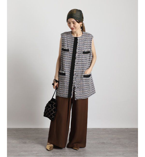 VERMEIL par iena「【PIERRE-LOUIS MASCIA/ピエールルイマーシャ】Scarf」|バンダナ・スカーフ|