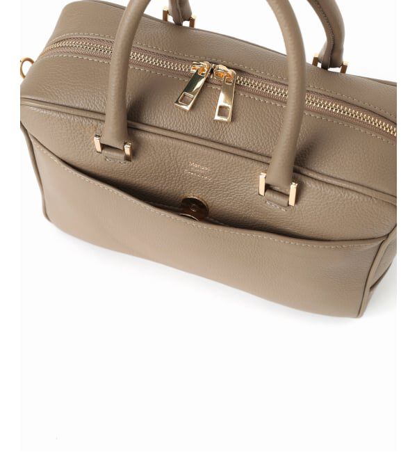 IENA「《追加4》Manuel MILANO/マニュエルミラノ レザーバッグ」|ハンドバッグ|