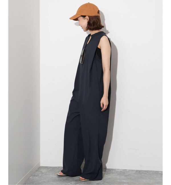 SLOBE IENA「《追加》リラックスイージーVネックオールインワン」|オールインワン|