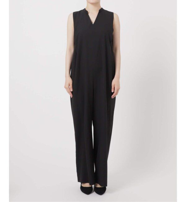 SLOBE IENA「《追加》リラックスイージーVネックオールインワン」|オールインワン|