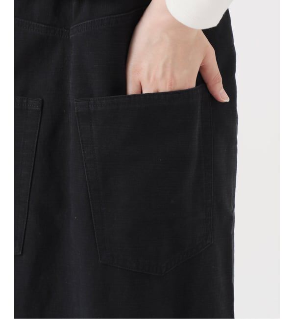 SLOBE IENA「《WEB限定/追加》ハイウエストジャンパースカート」|スカート|