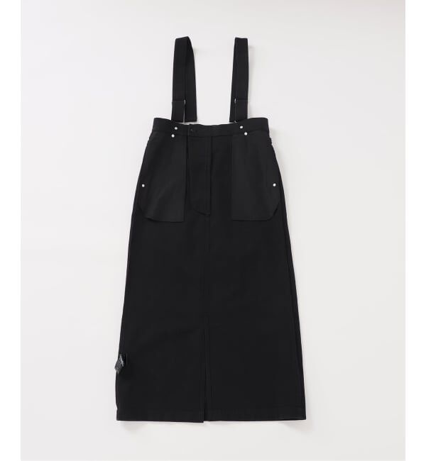 SLOBE IENA「《WEB限定/追加》ハイウエストジャンパースカート」|スカート|