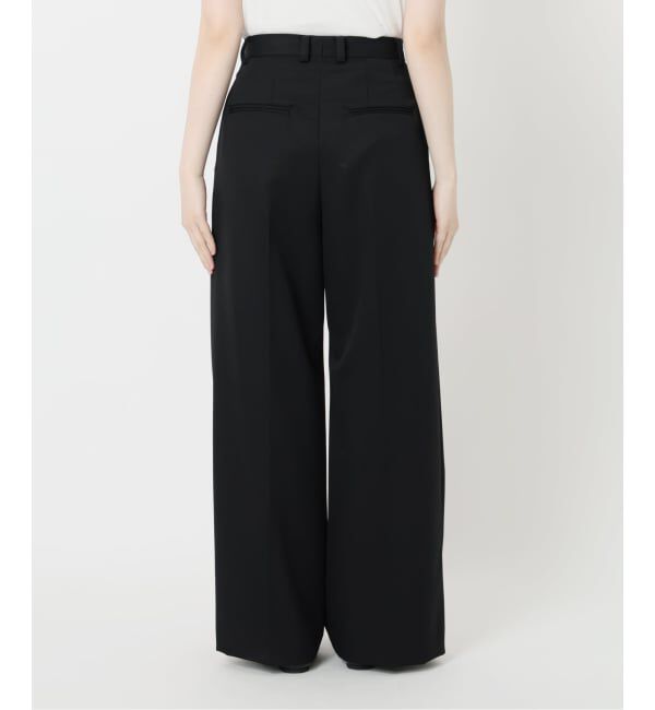 IENA LA BOUCLE「IENA LA BOUCLE サイドタックストレートパンツ」|スラックス|