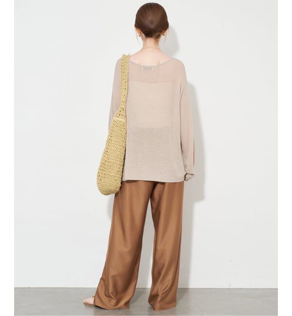 SLOBE IENA「畔オーバープルオーバー」|ニット・セーター|