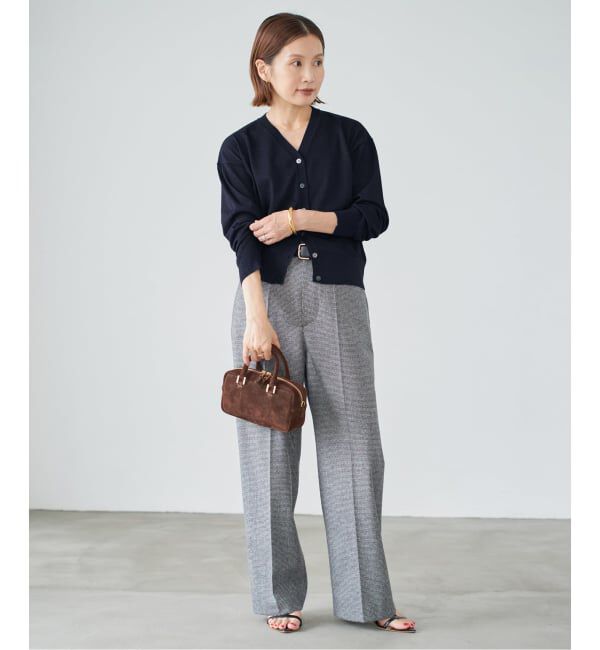 IENA「LEVITA Vネックカーディガン」|カーディガン|