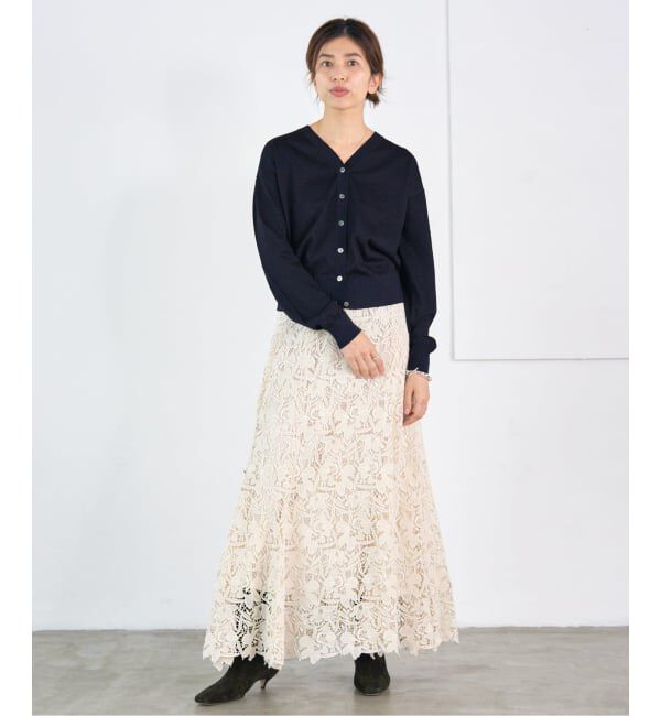 IENA「LEVITA Vネックカーディガン」|カーディガン|