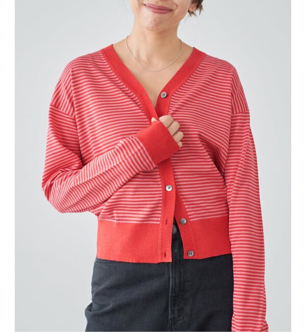 IENA「LEVITA Vネックカーディガン」|カーディガン|