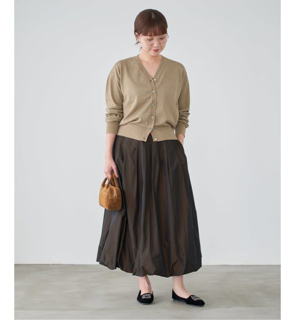 IENA「LEVITA Vネックカーディガン」|カーディガン|