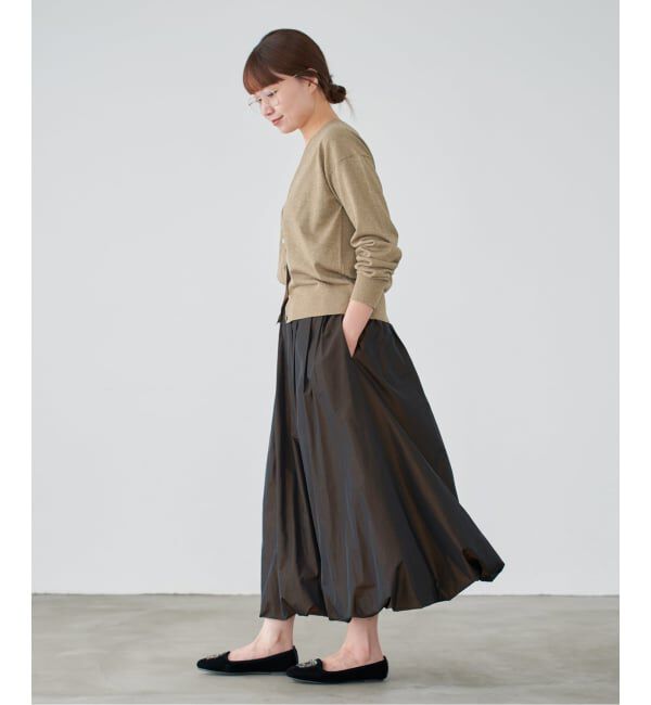 IENA「LEVITA Vネックカーディガン」|カーディガン|