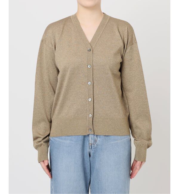 IENA「LEVITA Vネックカーディガン」|カーディガン|