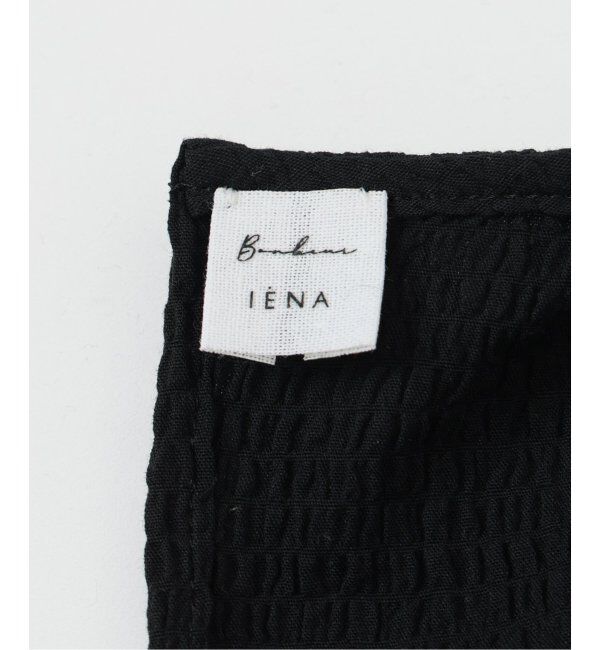 IENA「《WEB限定/追加2》B. サッカーVネックワンピース」|ワンピース|