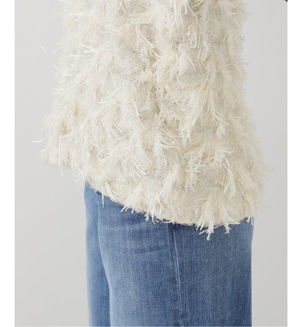 IENA「フリンジラメニット」|ニット・セーター|